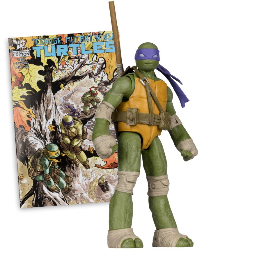 Teenage Mutant Ninja Turtles - Donatello Page Punchers 5" Figure With Comic