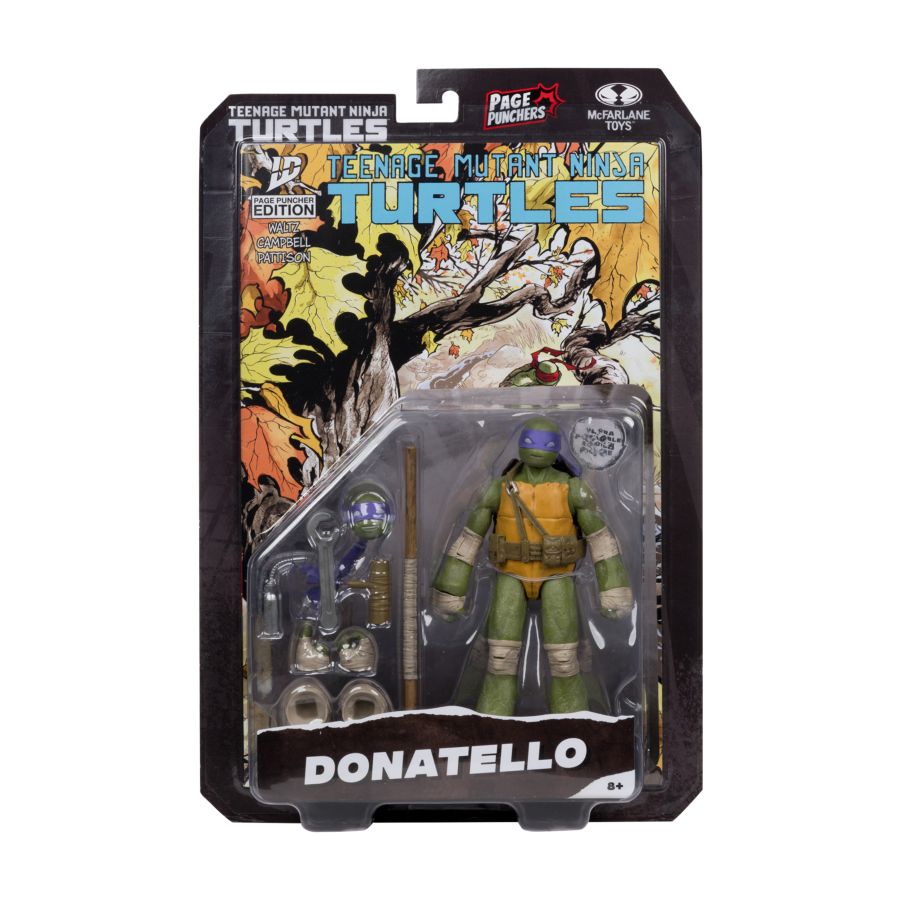 Teenage Mutant Ninja Turtles - Donatello Page Punchers 5" Figure With Comic