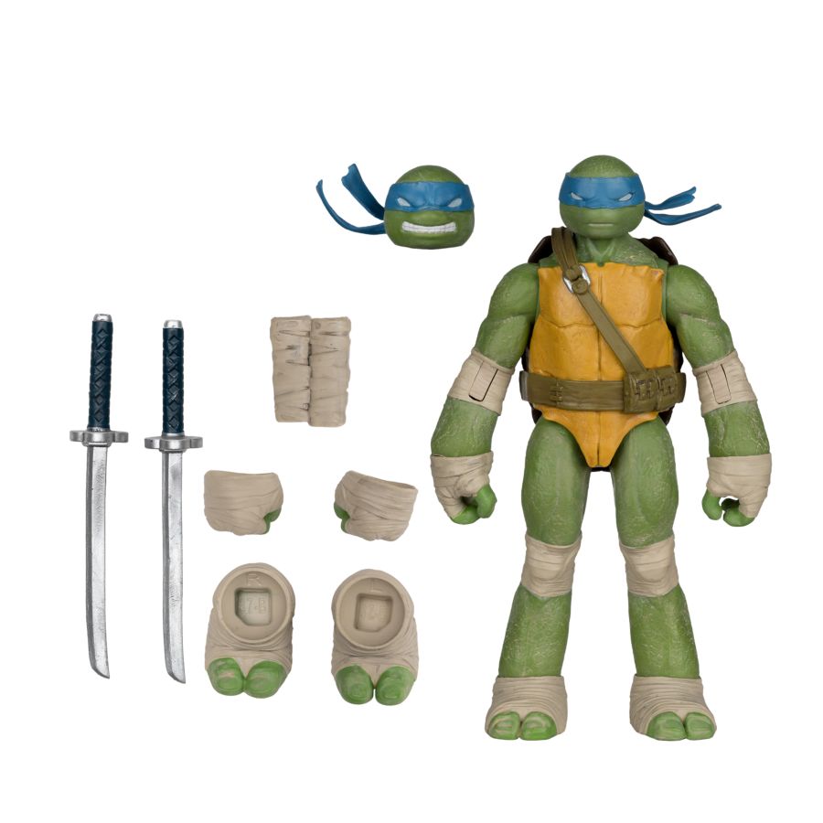 Teenage Mutant Ninja Turtles - Leonardo Page Punchers 5" Figure With Comic