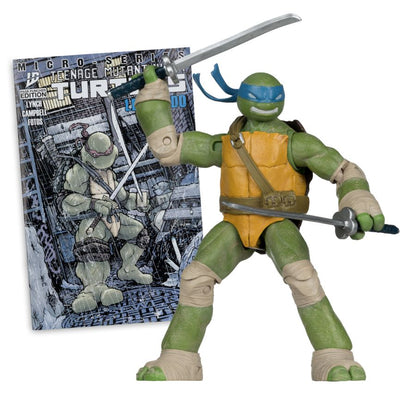 Teenage Mutant Ninja Turtles - Leonardo Page Punchers 5" Figure With Comic
