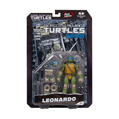 Teenage Mutant Ninja Turtles - Leonardo Page Punchers 5" Figure With Comic