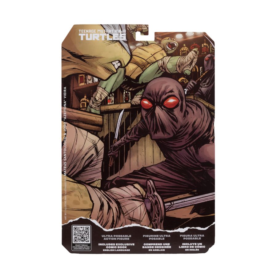 Teenage Mutant Ninja Turtles - Foot Soldier Page Punchers 5" Figure With Comic