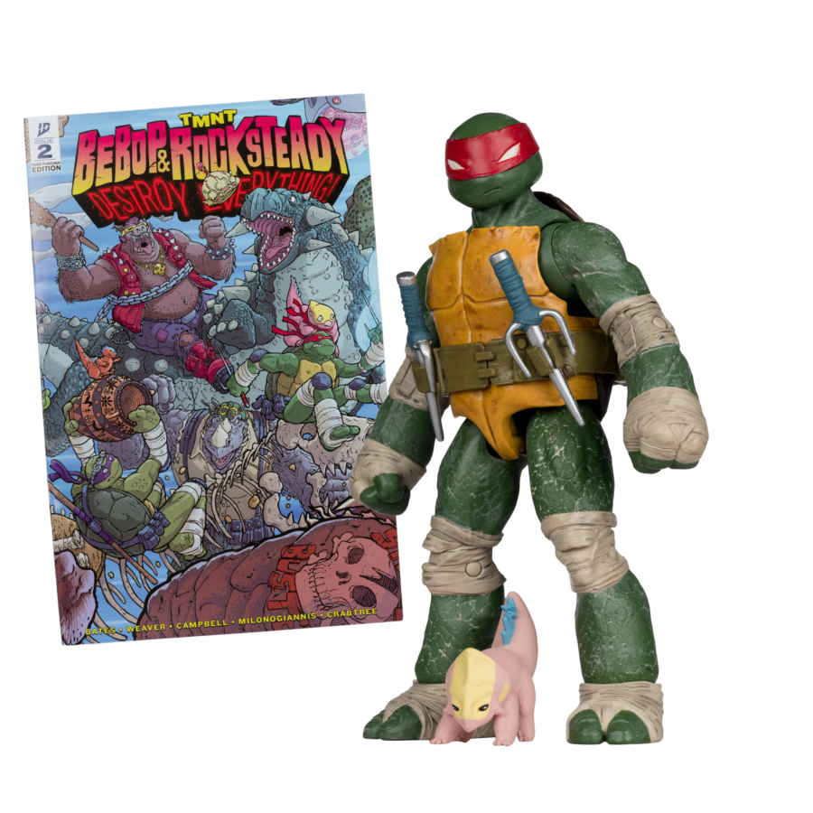 Teenage Mutant Ninja Turtles - Raphael Page Punchers 5" Figure With Comic