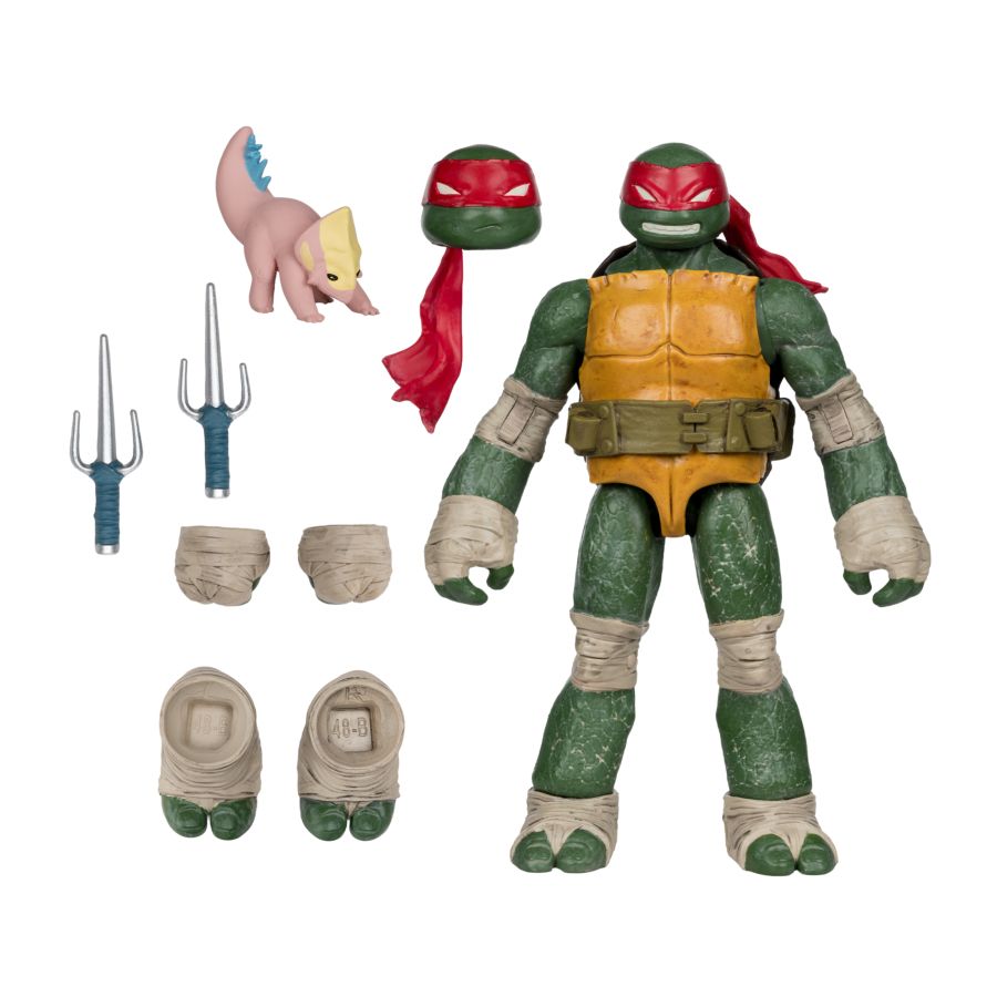 Teenage Mutant Ninja Turtles - Raphael Page Punchers 5" Figure With Comic