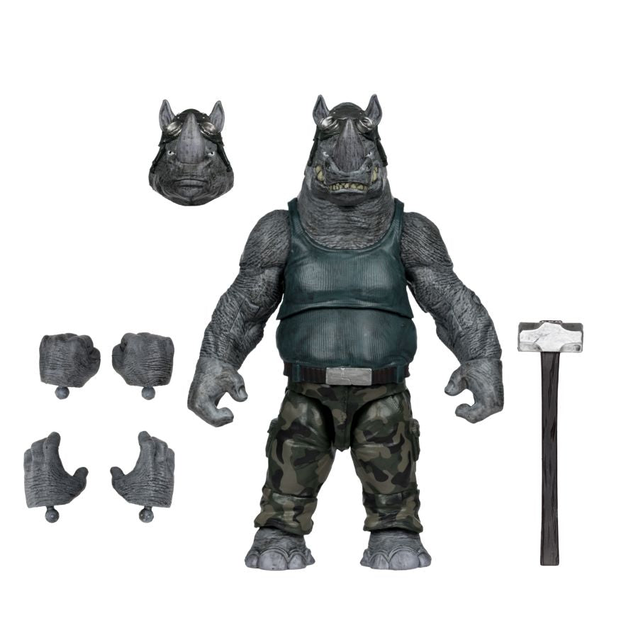Teenage Mutant Ninja Turtles - Rocksteady Page Punchers 5" Figure With Comic