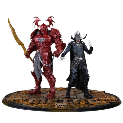 Batman Who Laughs #4 (Knight Armor) & The Merciless (Dark Multiverse) 2-Pack
