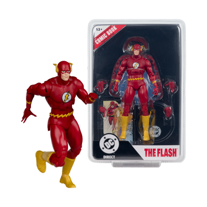 Dc Comics - Barry Allen (Flash #123) Page Punchers 7" Figure With Comic
