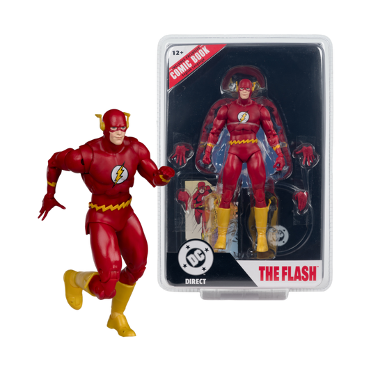 Dc Comics - Barry Allen (Flash #123) Page Punchers 7" Figure With Comic