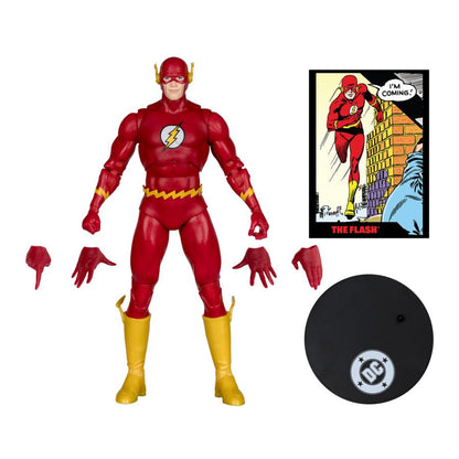 Dc Comics - Barry Allen (Flash #123) Page Punchers 7" Figure With Comic