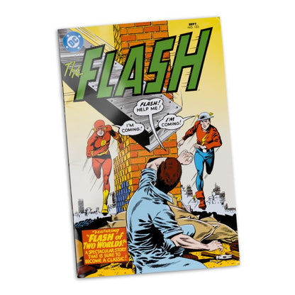 Dc Comics - Barry Allen (Flash #123) Page Punchers 7" Figure With Comic