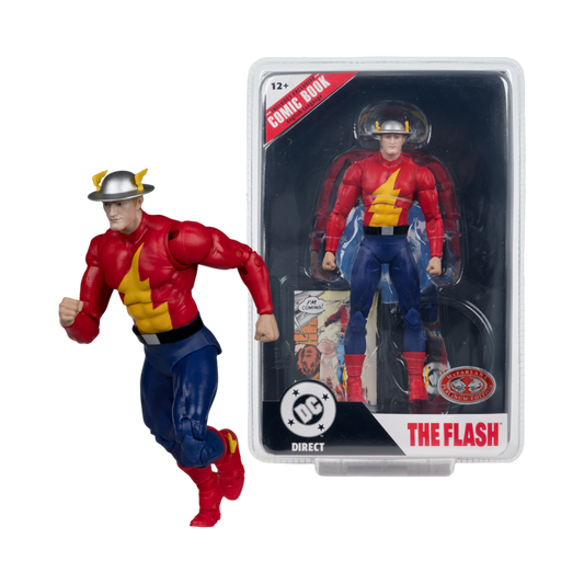 Dc Comics - Jay Garrick Flash (Flash #123) Page Punchers 7" Figure With Comic