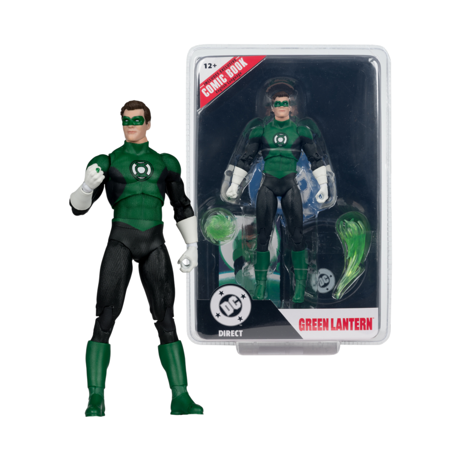 Dc Comics - Hal Jordan (Green Lanterns #48) Page Punchers 7" Figure With Comic