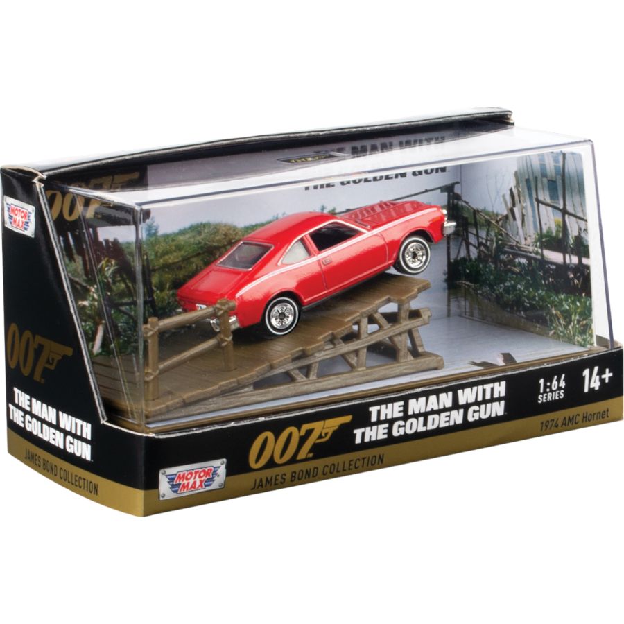 James Bond - The Man With The Golden Gun (1974 Amc Hornet) 3" Diorama Set