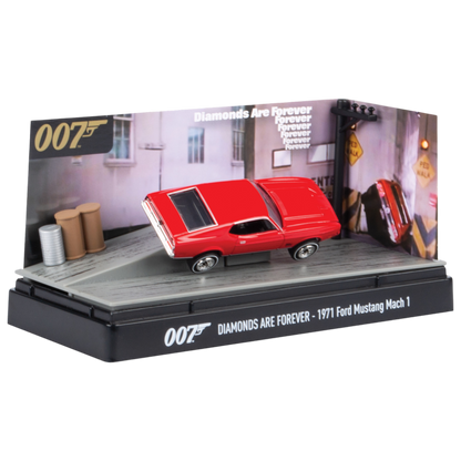 James Bond - Diamonds Are Forever (1971 Ford Mustang Mach I ) 3" Diorama Set