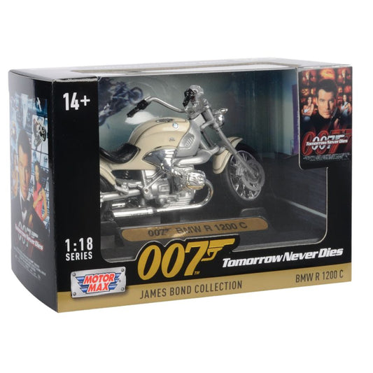 James Bond - Bmw R1200C 1:18 Scale Diecast Vehicle