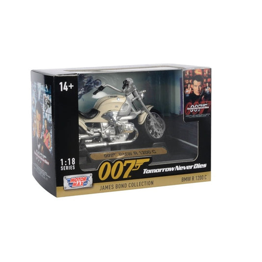 James Bond - Bmw R1200C 1:18 Scale Diecast Vehicle