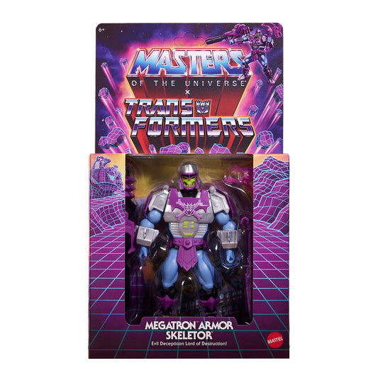 Megatron Armor Skeletor - Masters Of The Universe X Transformers