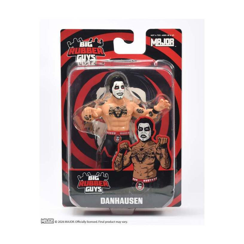 Major Big Rubber Guys Danhausen 8-Inch Figure