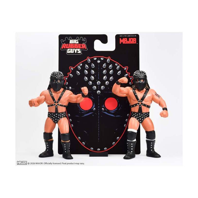 Major Big Rubber Guys Demolition Ax 8-Inch Figure