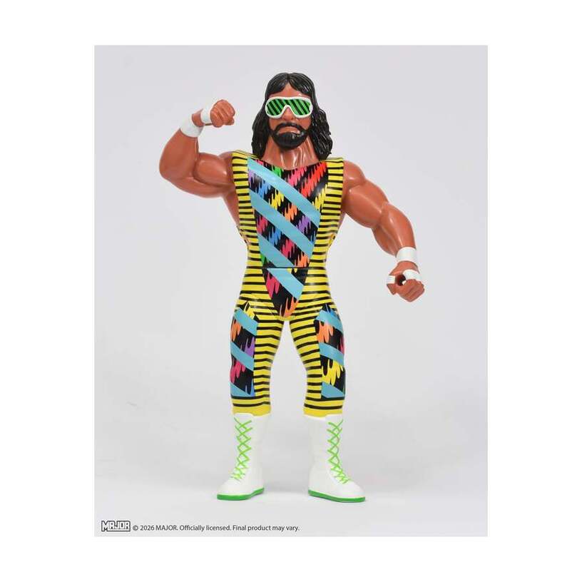 Major Big Rubber Guys Macho King Randy Savage 2026 8-Inch Figure