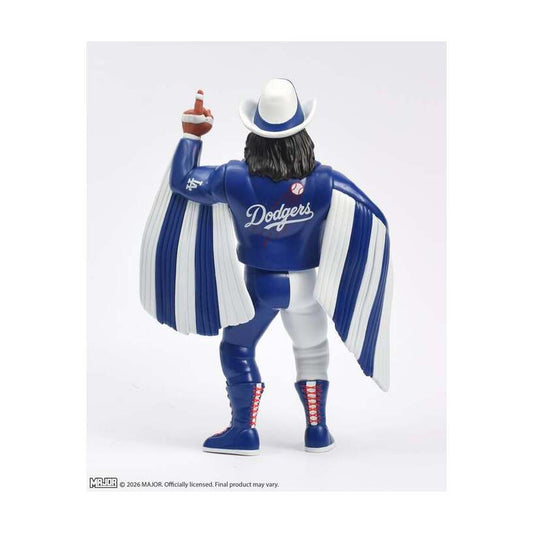 Major Big Rubber Guys Macho Man Randy Savage Los Angeles Dodgers 8-Inch Figure