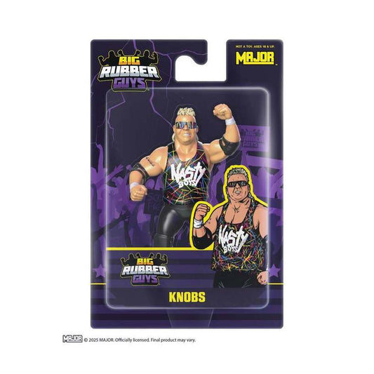 Major Big Rubber Guys Nasty Boys Knobs 8-Inch Figure