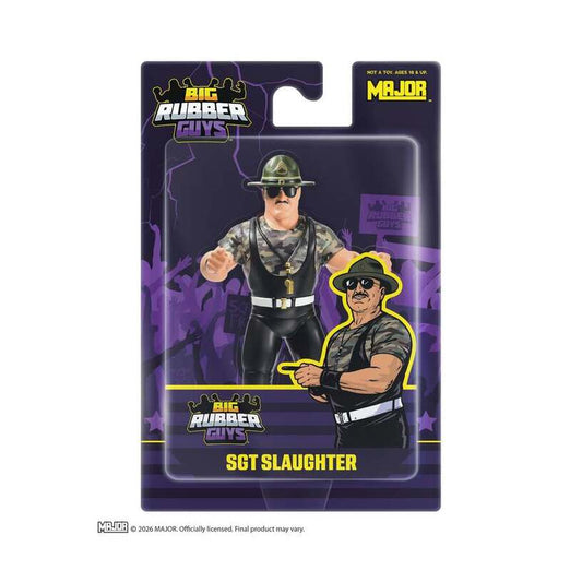 Major Big Rubber Guys Sgt. Slaughter Babyface 8-Inch Figure