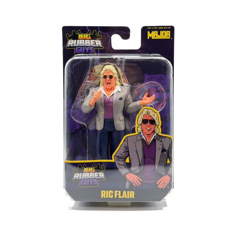 Major Big Rubber Guys Suited Ric Flair 8-Inch Figure