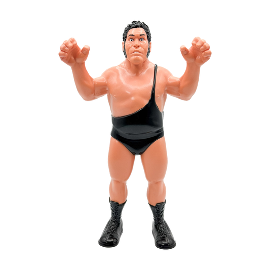 Major Big Rubber Guys Andre the Giant Black Singlet 2026 8-Inch Figure — Complete unboxed figure on white
