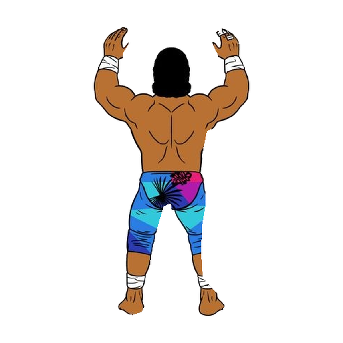 Major Big Rubber Guys Haku 8-Inch Figure — Manufacturer full-body concept artwork; final product may vary