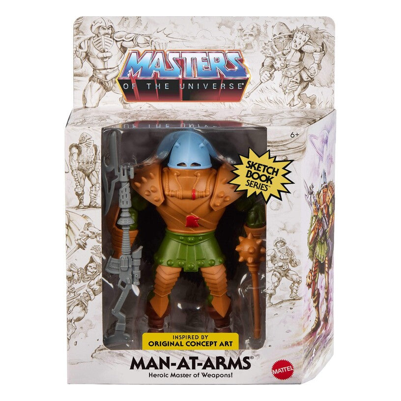 Man-At-Arms Motu Origins Sketchbook Series Action Figure