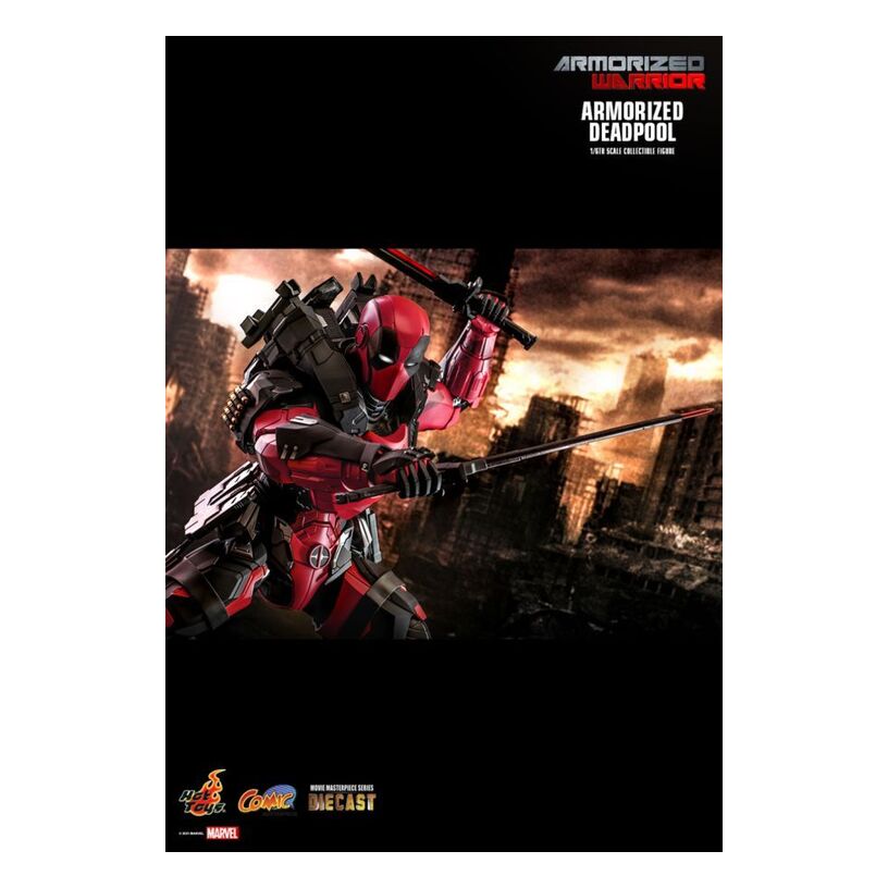 Marvel Comics – Armorized Deadpool 1:6 Scale Collectable Act...