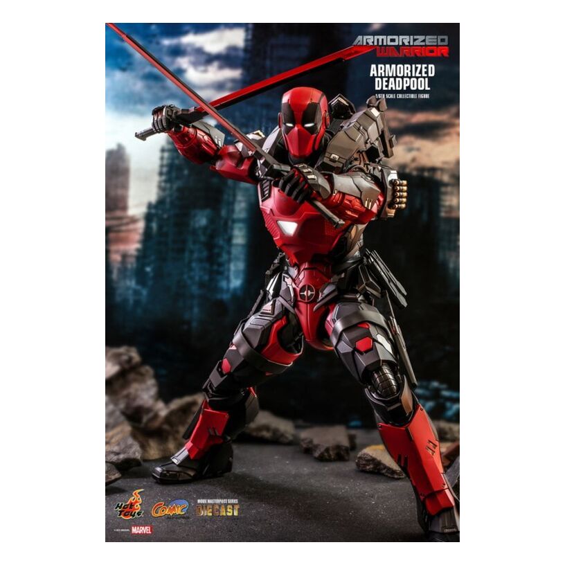 Marvel Comics – Armorized Deadpool 1:6 Scale Collectable Act...