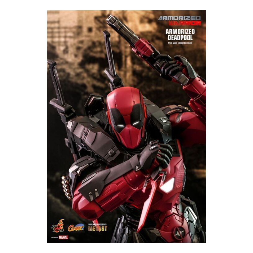 Marvel Comics – Armorized Deadpool 1:6 Scale Collectable Act...