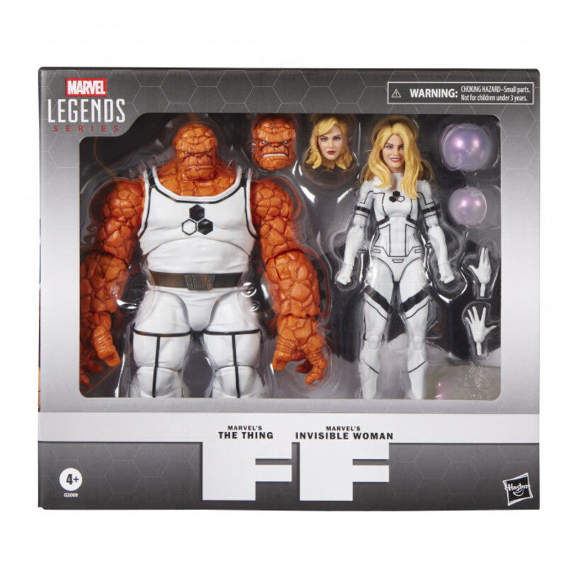 Marvel Legends Future Foundation Thing & Invisible Woman Zoom Collectibles G2069