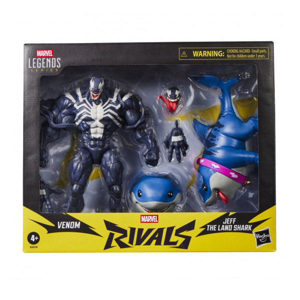 Marvel Legends Series Marvel Rivals Venom & Jeff The Land Shark