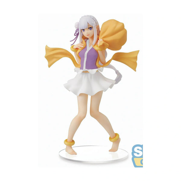Emilia Wind God - Re:Zero SPM Figure - Complete Emilia figure - front view