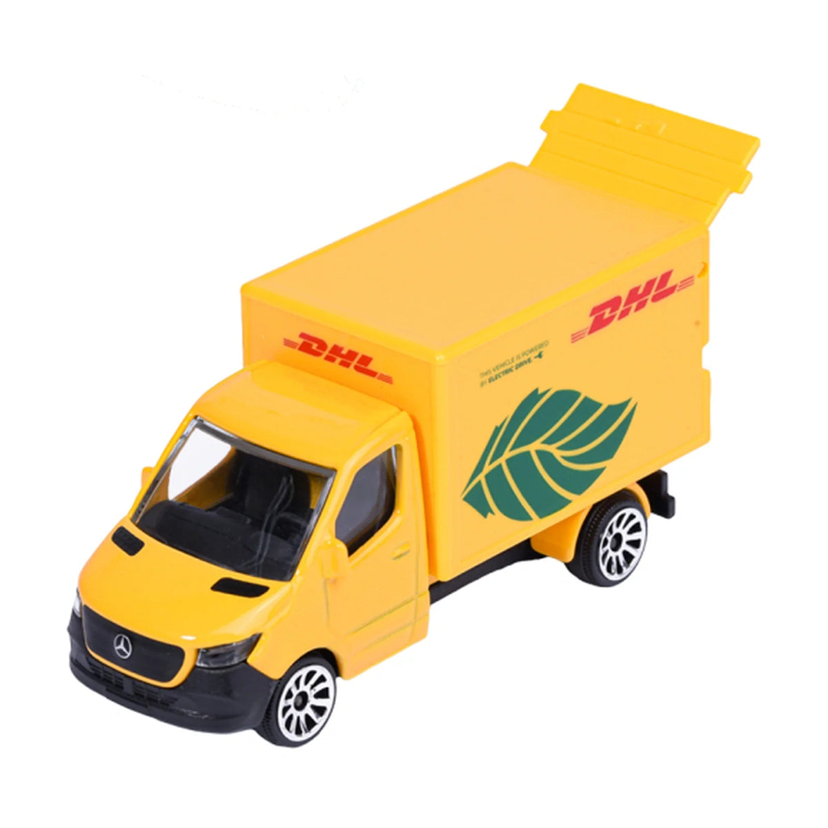 Mercedes-Benz Sprinter DHL Delivery Truck - Majorette City Premium - Complete unboxed model, front view