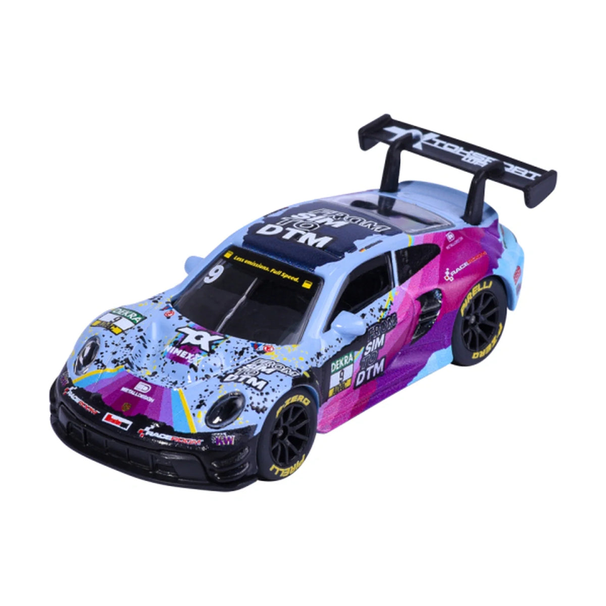 Porsche 911 GT3 R #9 Tim Heinemann - Majorette DTM Deluxe - Complete unboxed model, front view