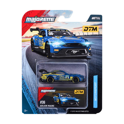 Ford Mustang GT3 #36 Arjun Maini - Majorette DTM Deluxe - Exact carded model