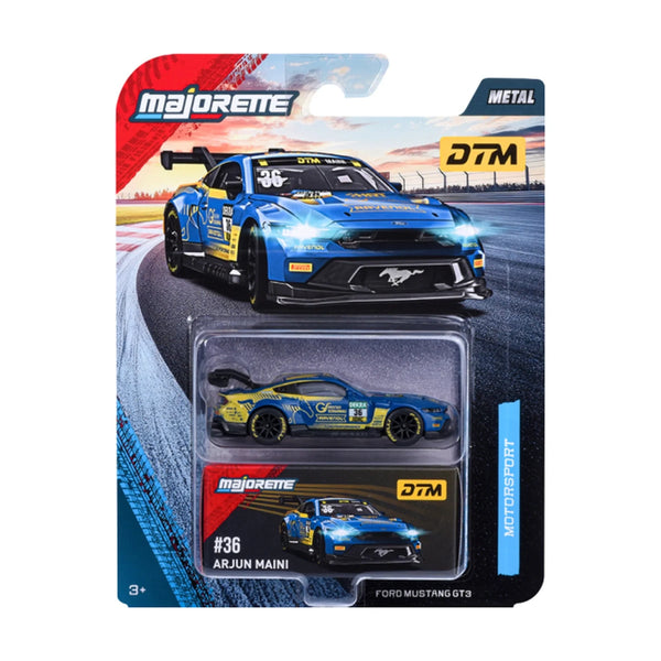 Ford Mustang GT3 #36 Arjun Maini - Majorette DTM Deluxe - Exact carded model