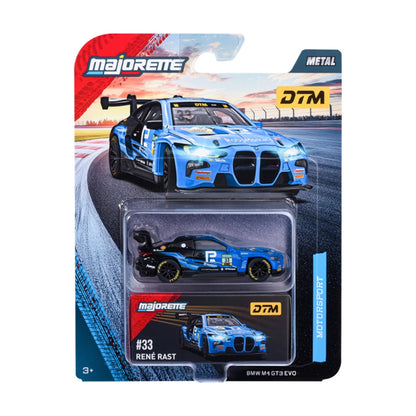 BMW M4 GT3 EVO #33 Rene Rast - Majorette DTM Deluxe - Exact carded model