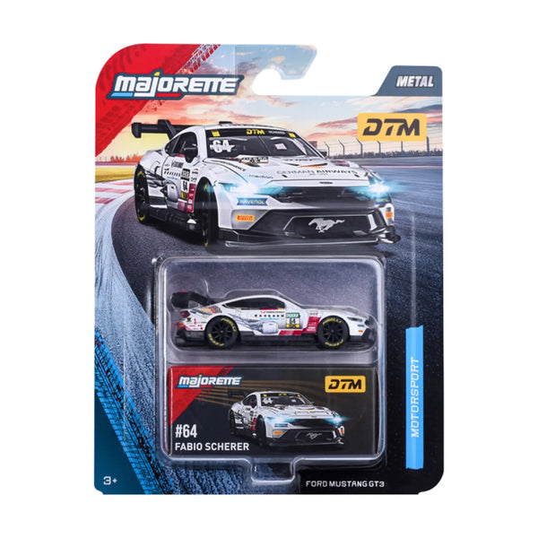 Ford Mustang GT3 #64 Fabio Scherer - Majorette DTM Deluxe - Exact carded model