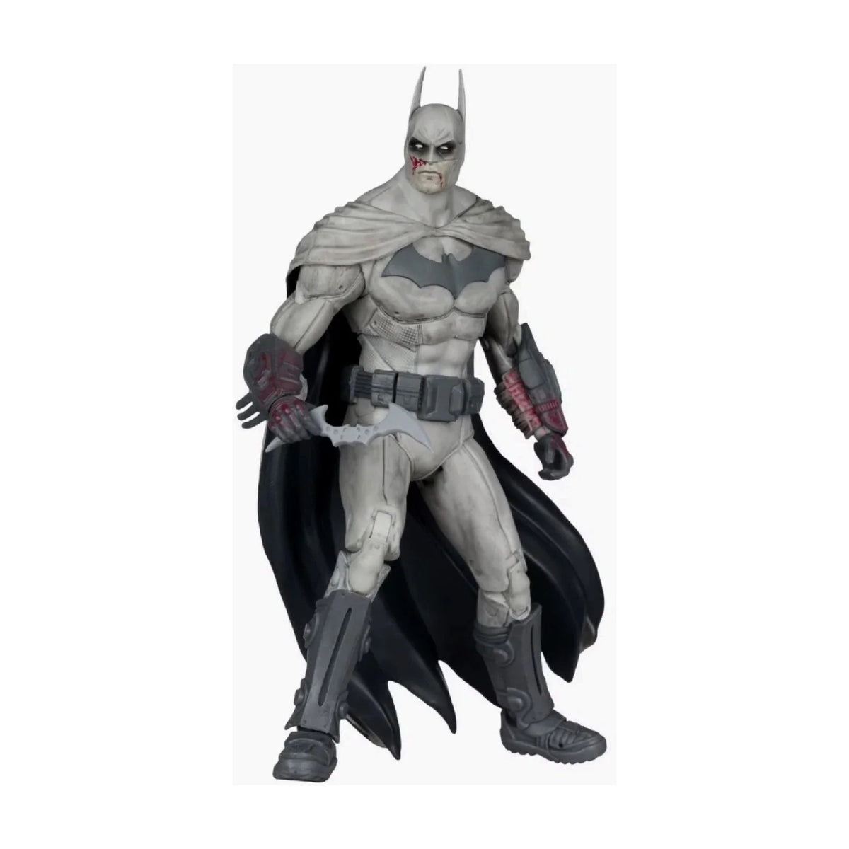 Batman Arkham City Bloody Gold Label - DC Multiverse 7-Inch Figure - Complete unboxed figure alternate pose