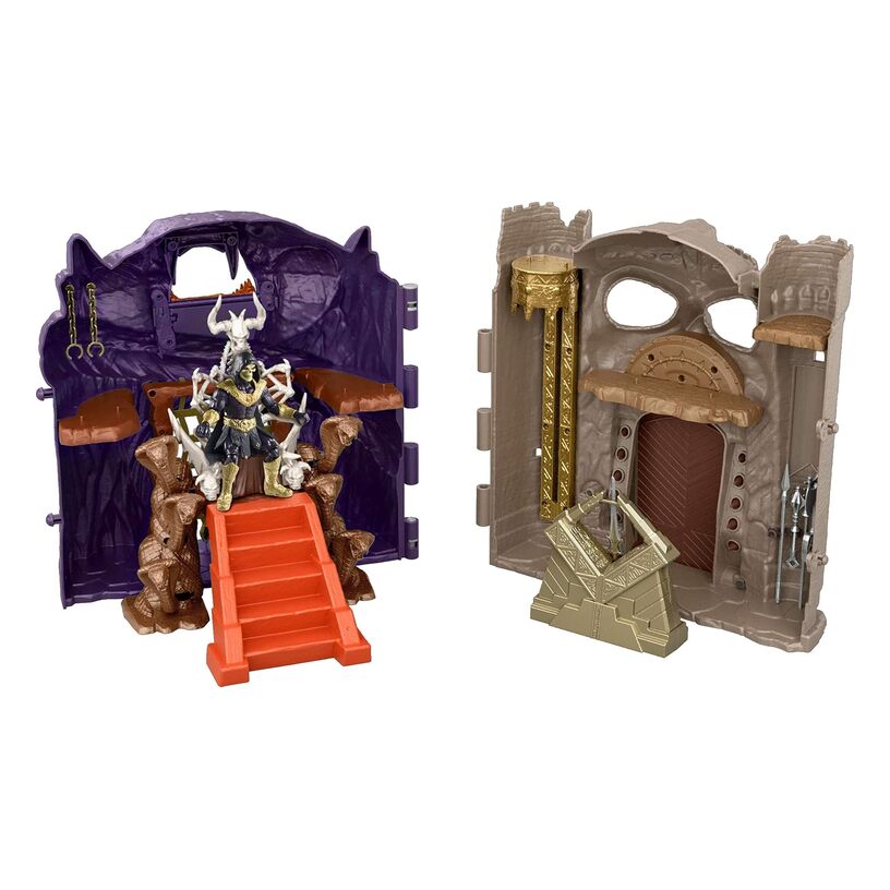 Masters Of The Universe Battle Playset Castle Grayskull & Snake Mountain
