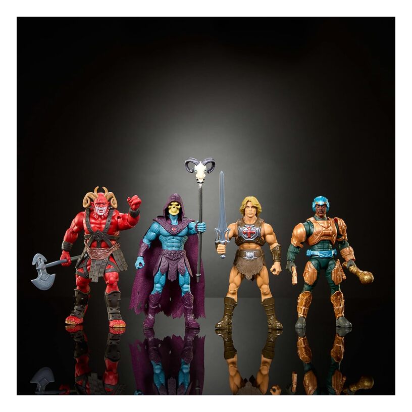 Masters Of The Universe Chronicles Movie Action Figure Toy 4 Pack