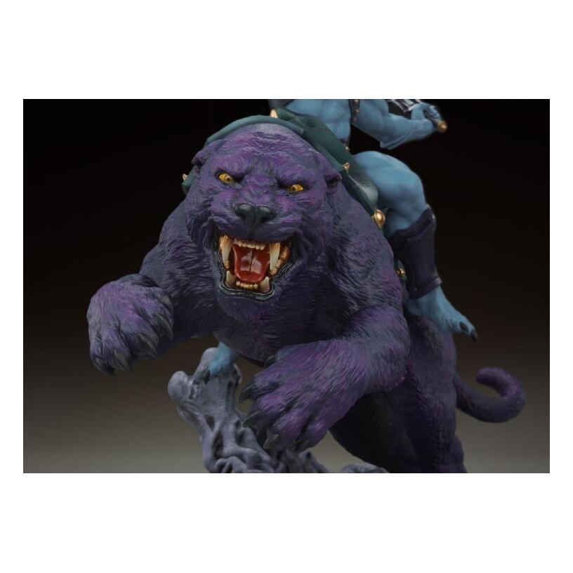 Masters Of The Universe Skeletor & Panthor Classic Deluxe Sixth Scale Maquette