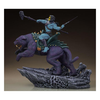 Masters Of The Universe Skeletor & Panthor Classic Deluxe Sixth Scale Maquette