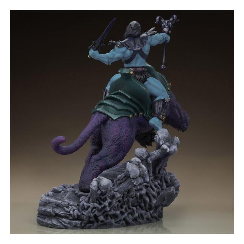 Masters Of The Universe Skeletor & Panthor Classic Deluxe Sixth Scale Maquette
