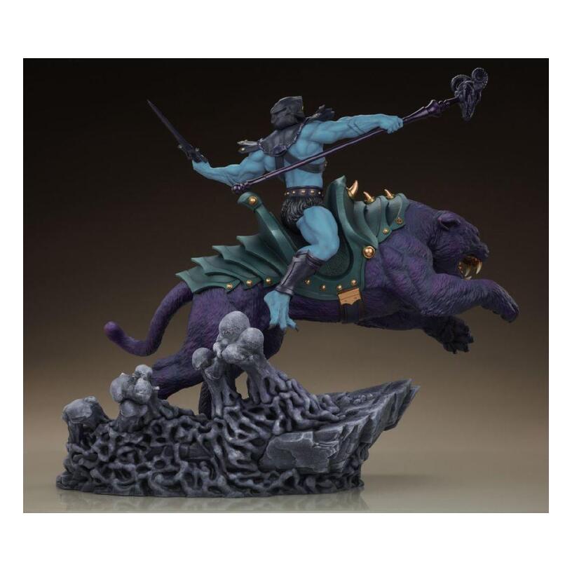 Masters Of The Universe Skeletor & Panthor Classic Deluxe Sixth Scale Maquette